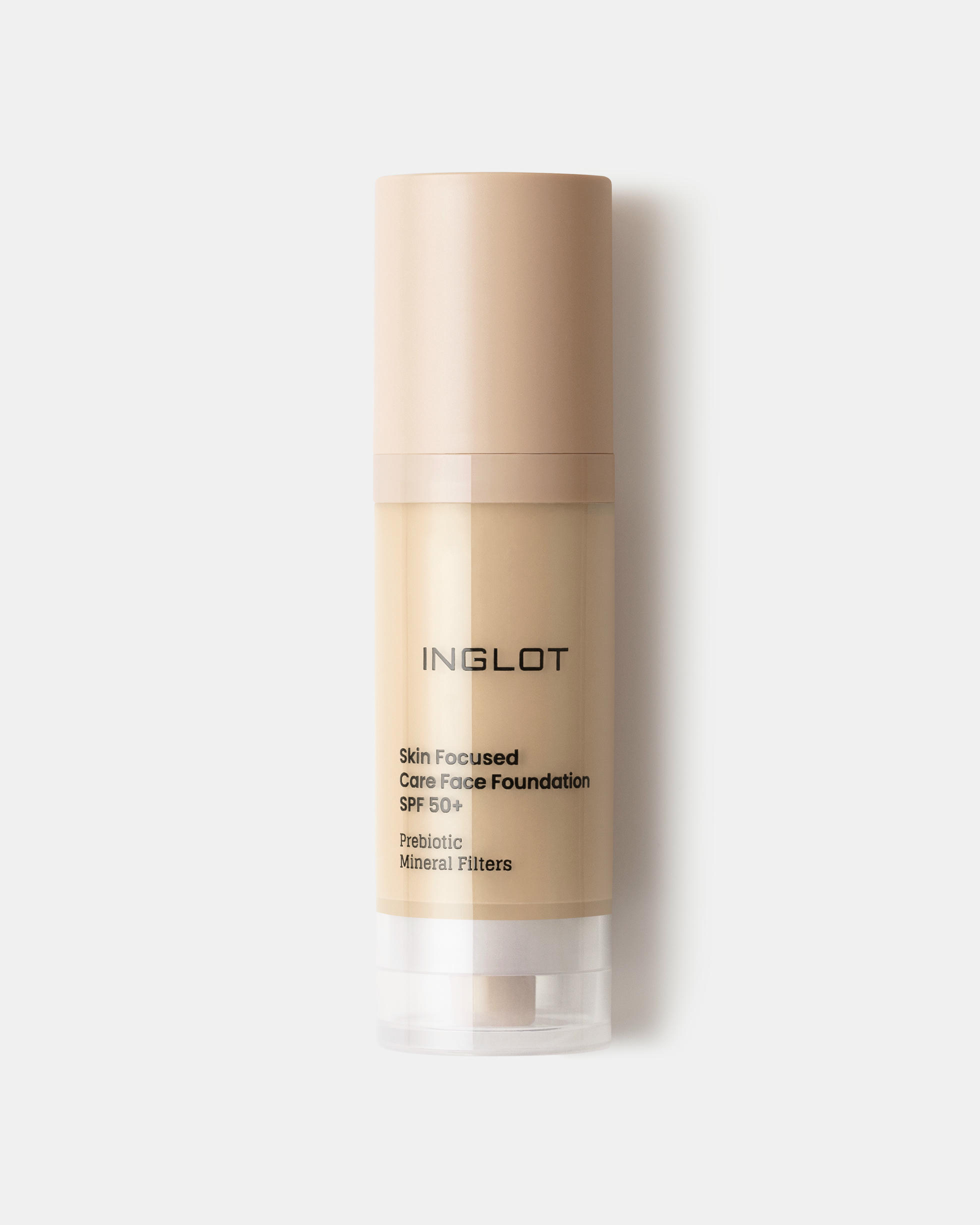Тональная основа Inglot Skin Focused Care Face SPF 50+