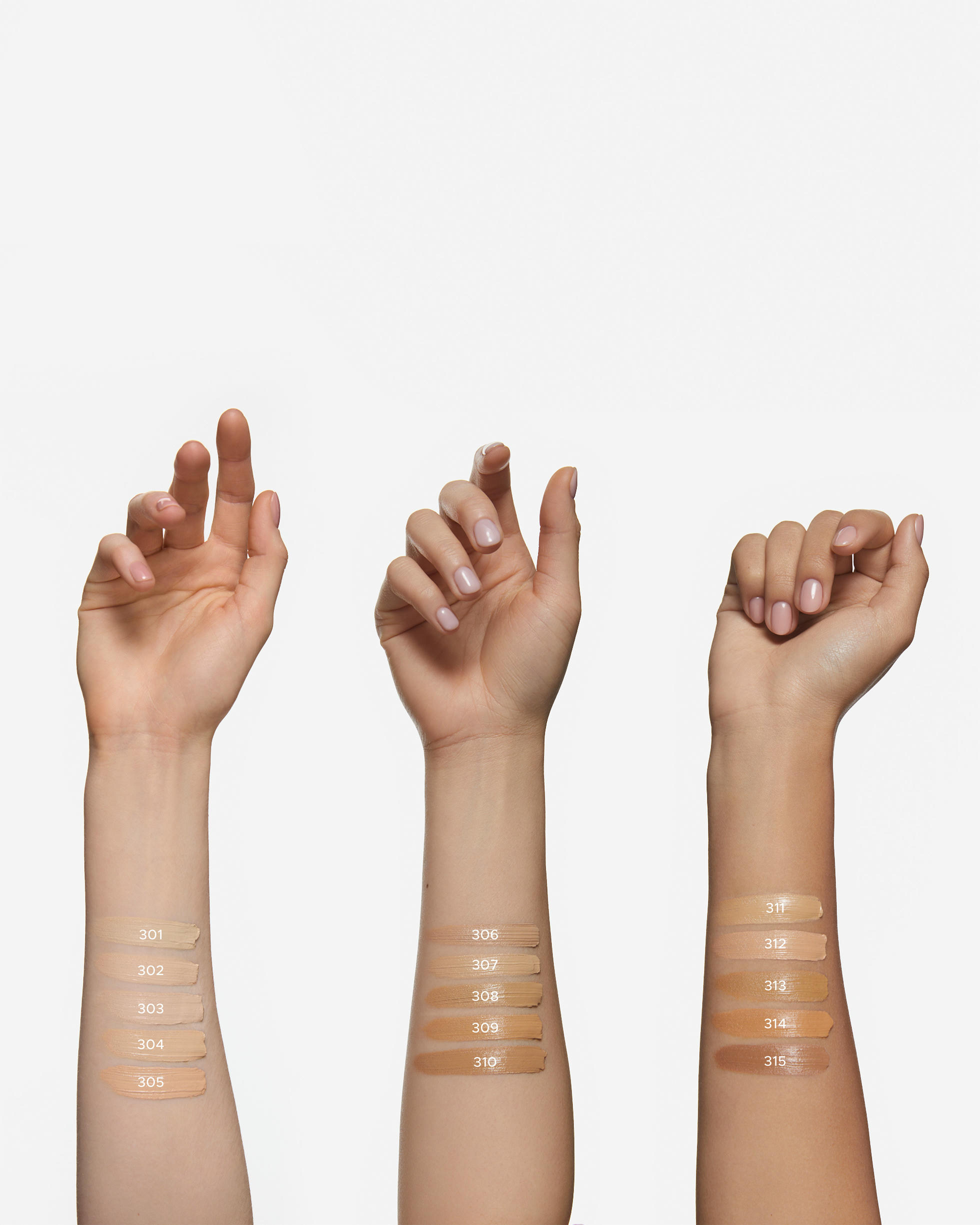 Тональная основа Inglot Skin Focused Care Face SPF 50+ 301 Light Olive